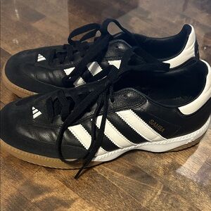 Adidas Samba Black and White Shoes